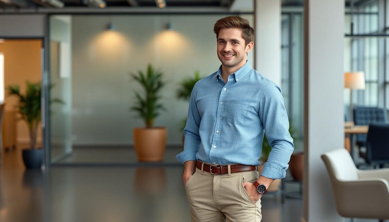 what to wear to a job interview male casual
